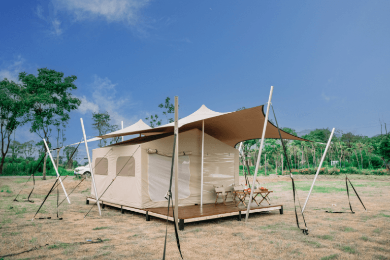 Are lightweight tents durable enough for strong winds?