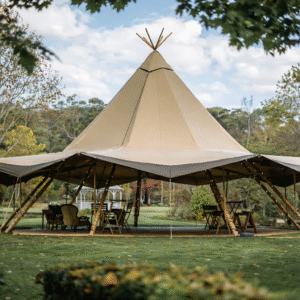 Straw Hat Semi-Open Tensile Canopy