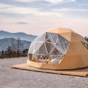 Geodesic Dome Glamping Tent