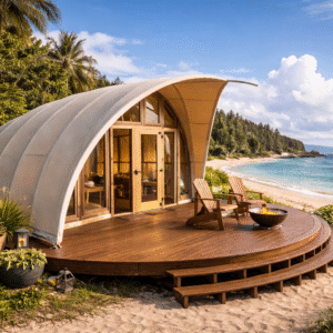 Shell Luxury Glamping Tent