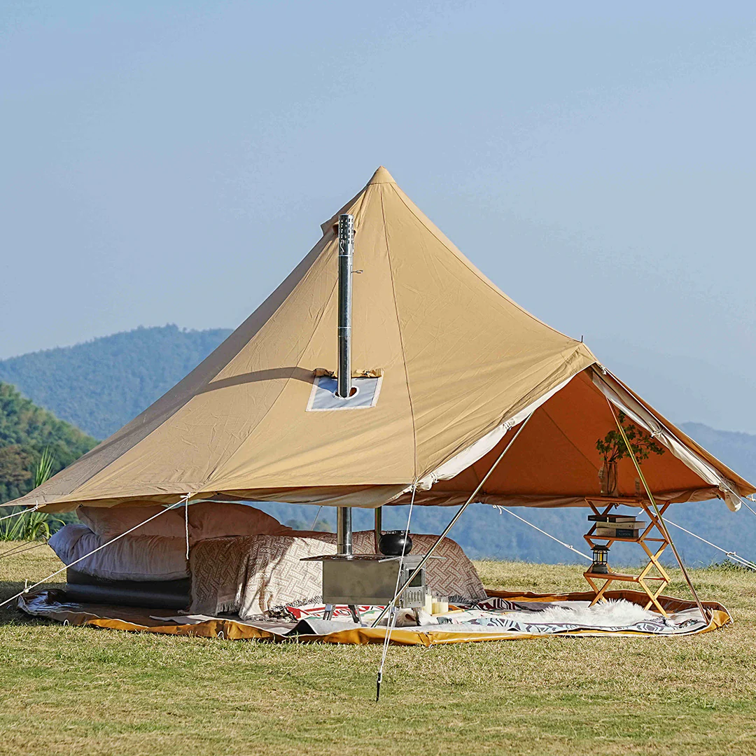One Tent.
Two Completely Different Uses.