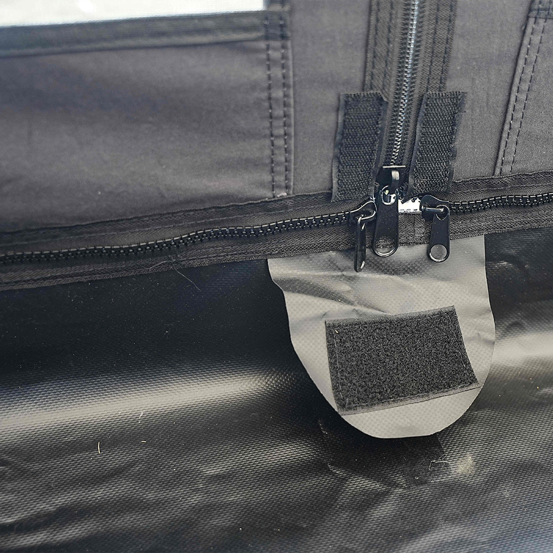 Zip It In. Zip It Out.
Total Flexibility.