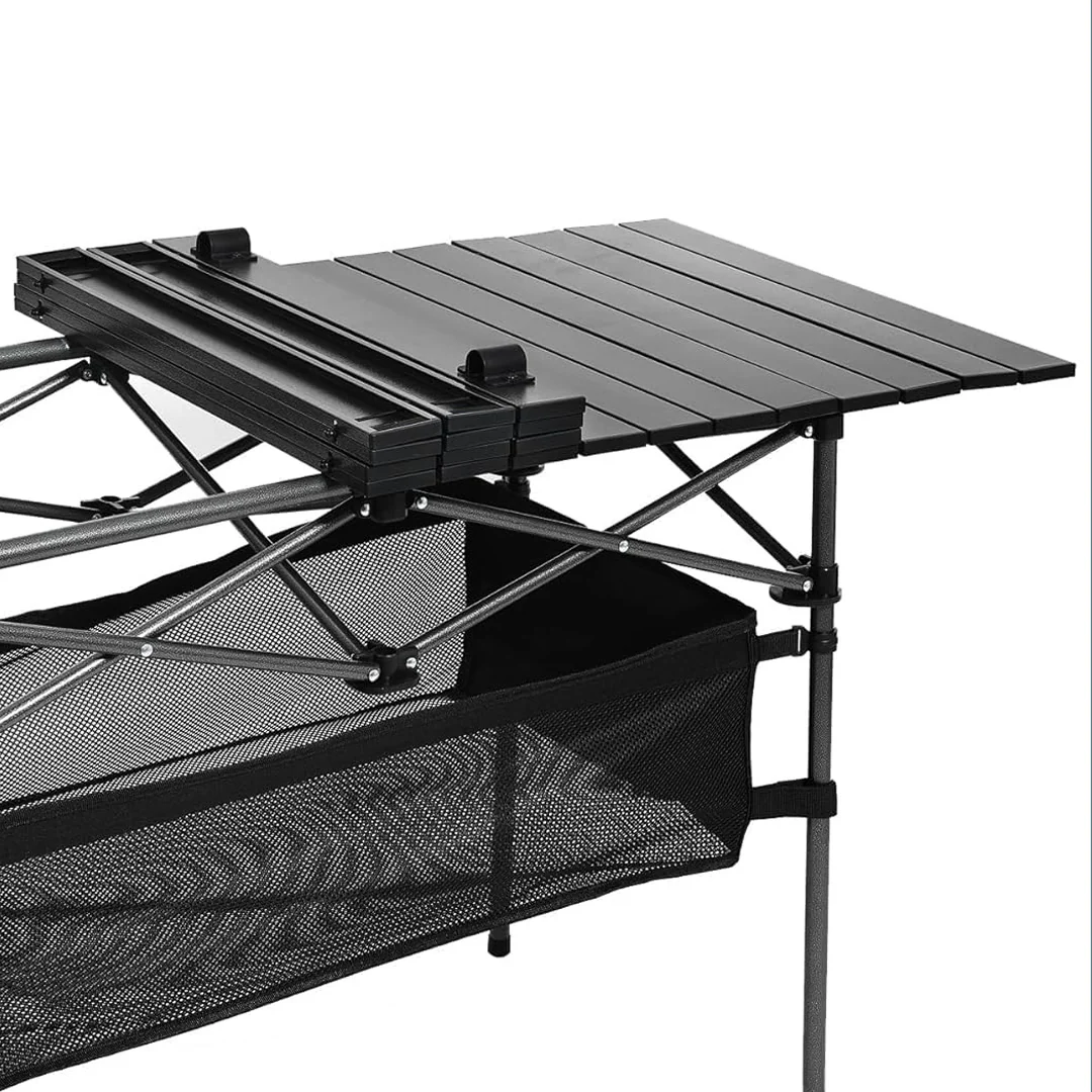 Folds Flat.
Stows Anywhere.